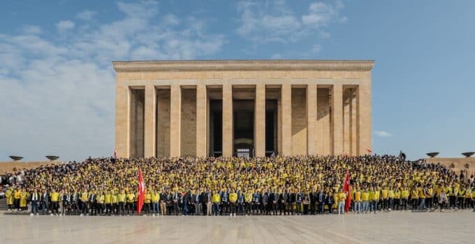 1907 FENERBAHÇE DERNEĞİ ANITKABİR’DE