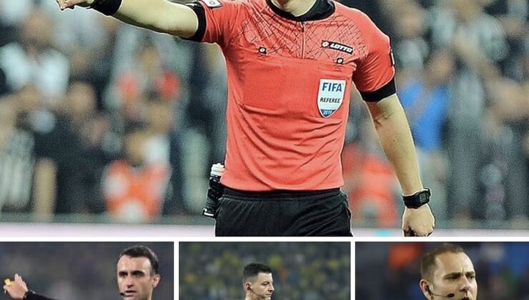 SÜPER LİG’DE 13. HAFTA HAKEMLERİ AÇIKLANDI