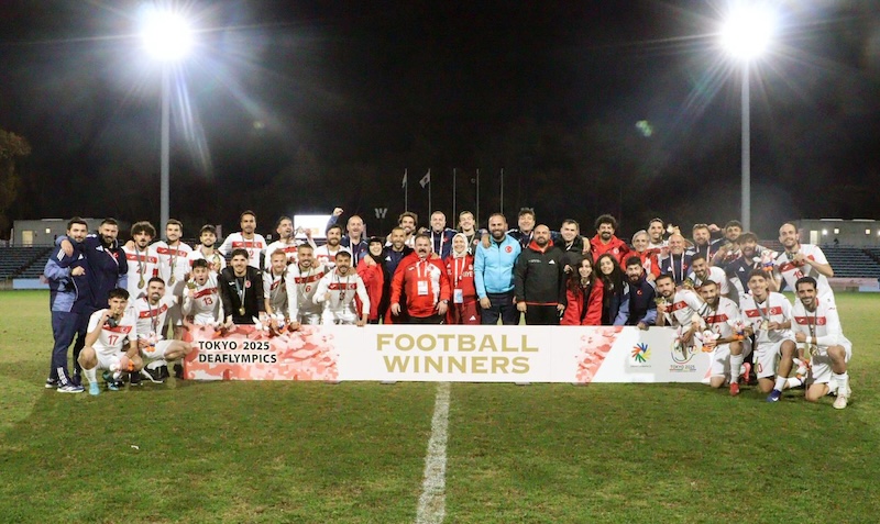 İŞİTME ENGELLİLER MİLLİ TAKIMI ŞAMPİYON