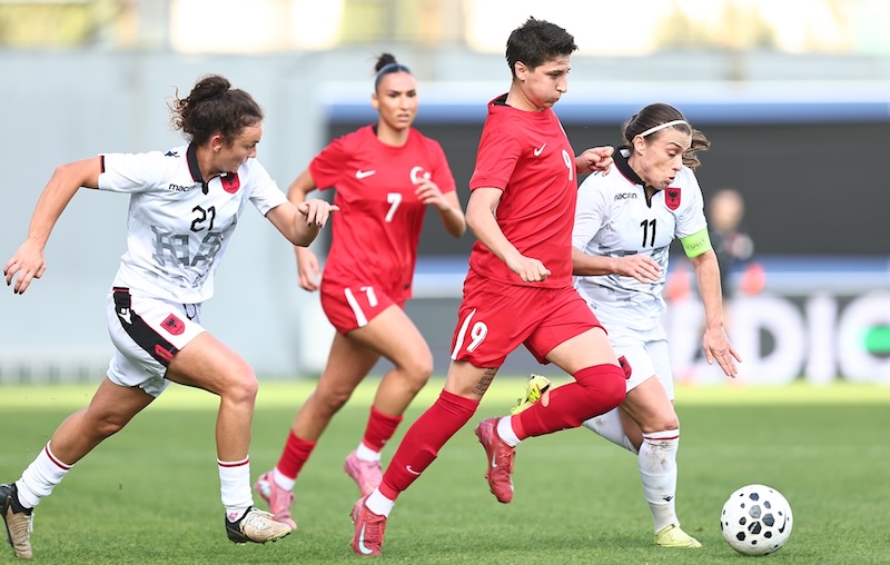 Kadın A Millî Takımımız Arnavutluk ile 1-1 Berabere Kaldı