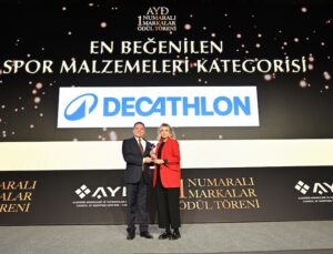 Decathlon “En Beğenilen Spor Malzemeleri Markası” Seçildi