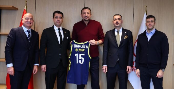 Fenerbahçe’den TBF Başkanı Türkoğlu’na Ziyaret