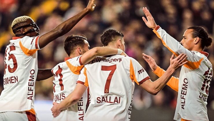 GALATASARAY LİGE FARKLI DÖNDÜ