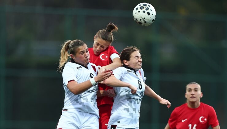 Kadın A Millî Takımımız Arnavutluk’u 2-0 Yendi