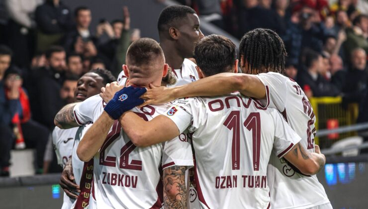 TRABZONSPOR ZİRVEYİ KARIŞTIRDI