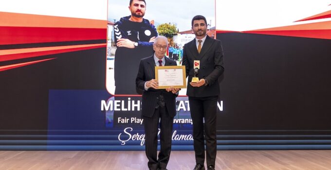 TÜRKİYE FAIR PLAY ÖDÜLLERİ VERİLDİ