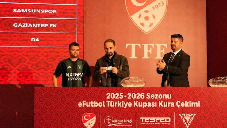 Yaay eTürkiye Kupası Kura Çekimi Riva’da Yapıldı