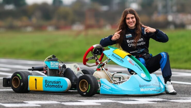 17 Yaşındaki Ayşe Çebi Türkiye Karting Şampiyonu Oldu