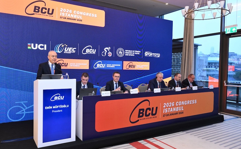 Balkan Bisiklet Birliği 2026 Kongresi İstanbul’da Yapıldı