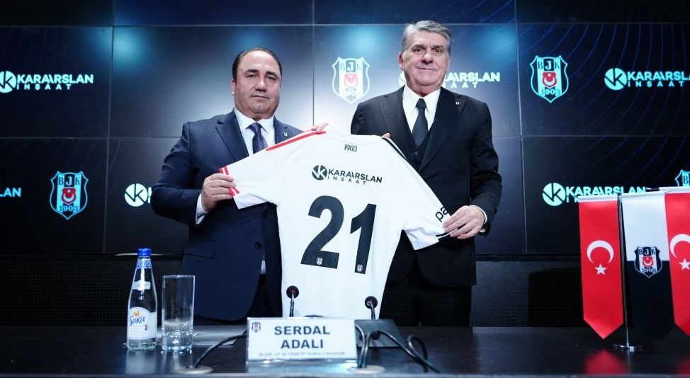 BEŞİKTAŞ FORMASINA ARSLAN LOGOSU!