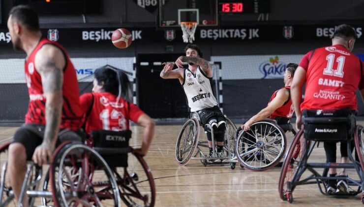 Beşiktaş Tekerlekli Sandalye Basketbol Takımı Farklı Kazandı