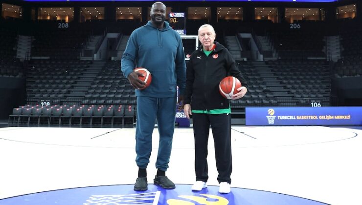 Cumhurbaşkanı Erdoğan, Shaquille O’Neal ile Buluştu
