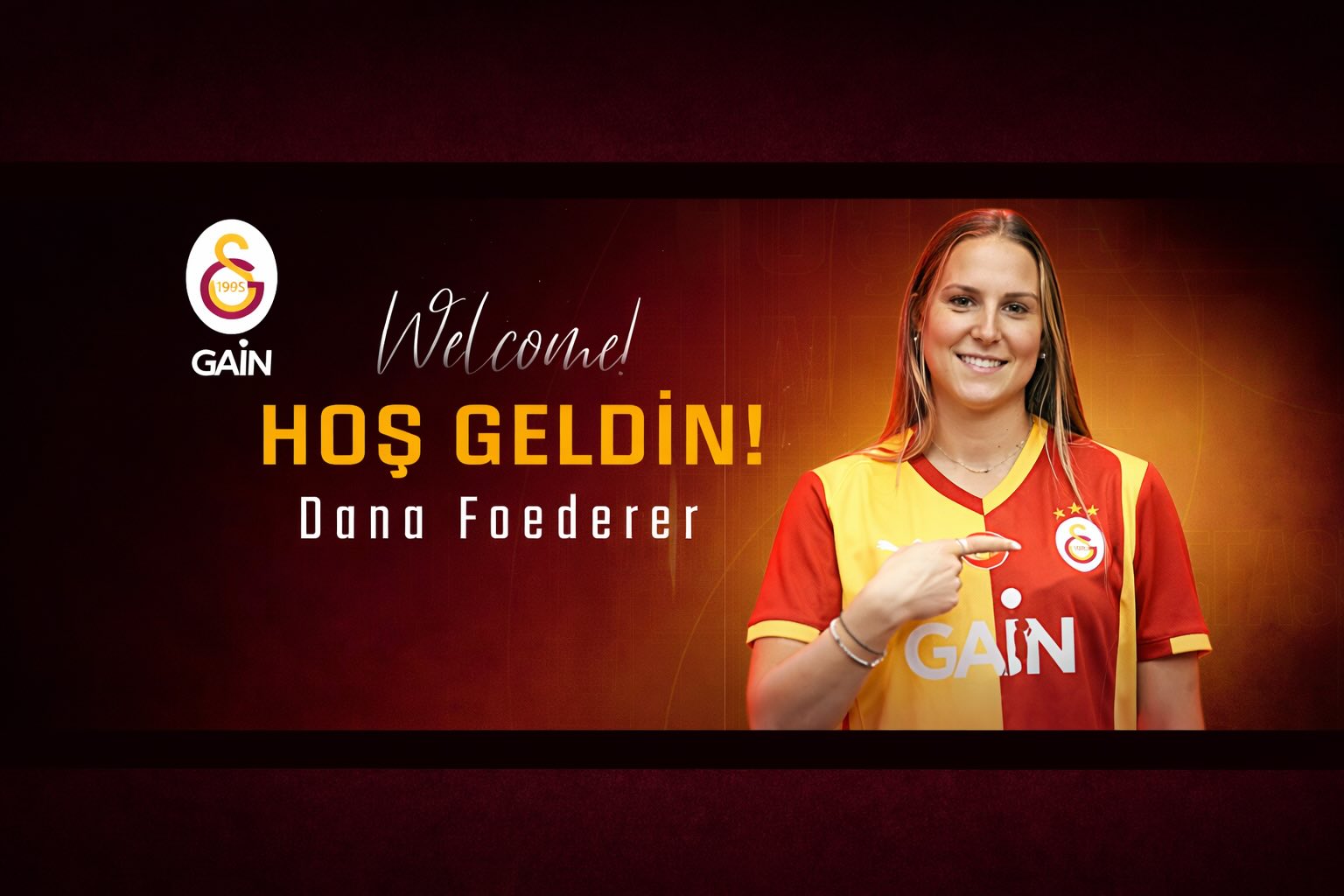 Galatasaray GAİN Dana Foederer’i Kadrosuna Kattı