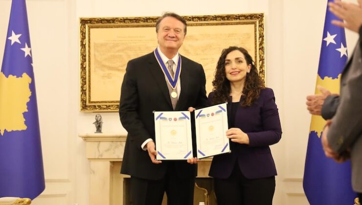 HASAN ARAT’A KOSOVA’DAN BÜYÜK ONUR