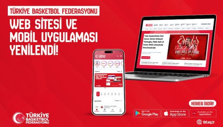 TBF’nin Dijital Uygulamaları Yenilendi