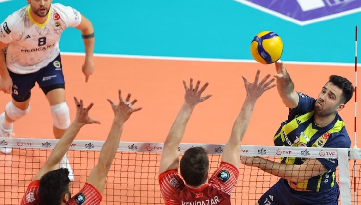 Ziraat Bankkart, Fenerbahçe Medicana’ya Set Vermedi