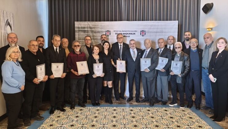 BEŞİKTAŞ DİVAN’INDAN MAZBATA TÖRENİ