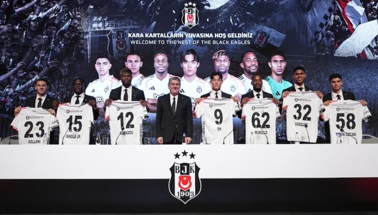 BEŞİKTAŞ’TAN YEDİLİ TRANSFER ŞOVU