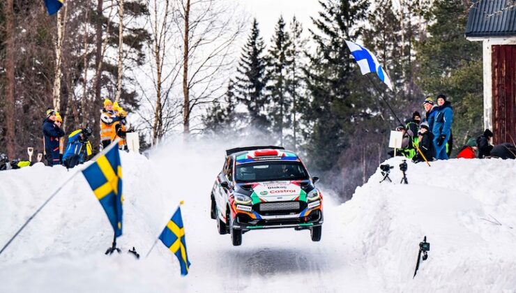 Castrol Ford Team Türkiye İsveç’te İlk 5’te