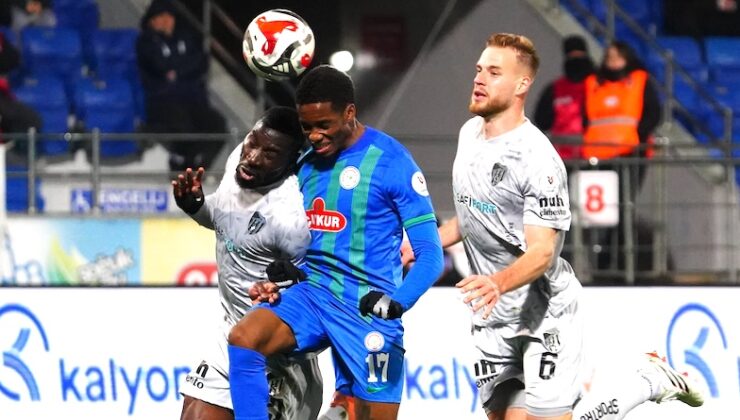 ÇAYKUR RİZESPOR EVİNDE KAZANDI