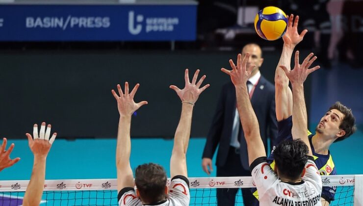 Fenerbahçe Medicana 3-2 Alanya Belediyespor