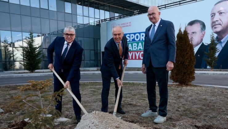 Konya’da Şampiyona Kapsamında Anlamlı Fidan Dikimi