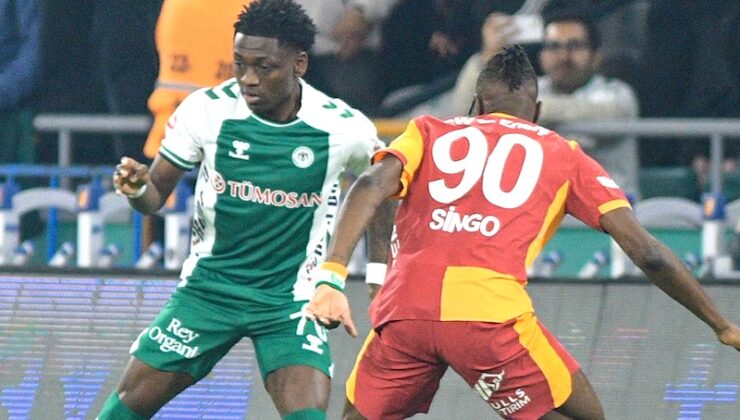 LİDER GALATASARAY KONYA’DA YIKILDI