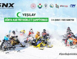 Rize’de Yeşilay Dünya Kar Motosikleti Şampiyonası Düzenlenecek