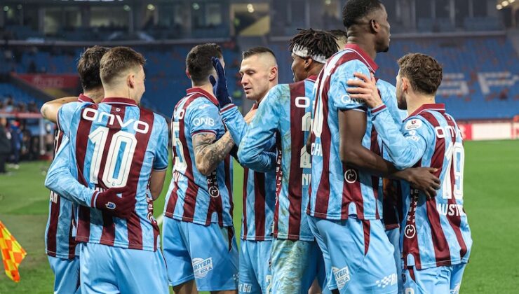 TRABZONSPOR ZİRVE TAKİBİNİ SÜRDÜRDÜ