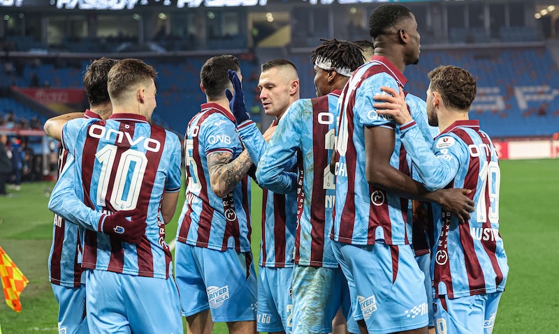 TRABZONSPOR ZİRVE TAKİBİNİ SÜRDÜRDÜ
