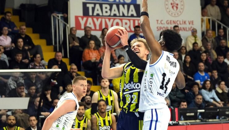 FENERBAHÇE BEKO DEPLASMANDA KAZANDI