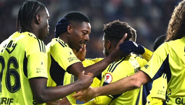 GAZİANTEP’TE FENERBAHÇE ŞOV: 4-0