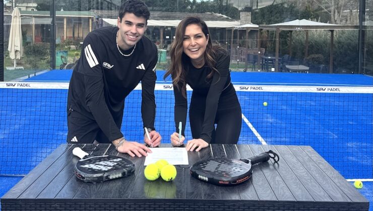 SRV Padel’den Milli Sporcuya Sponsorluk Desteği