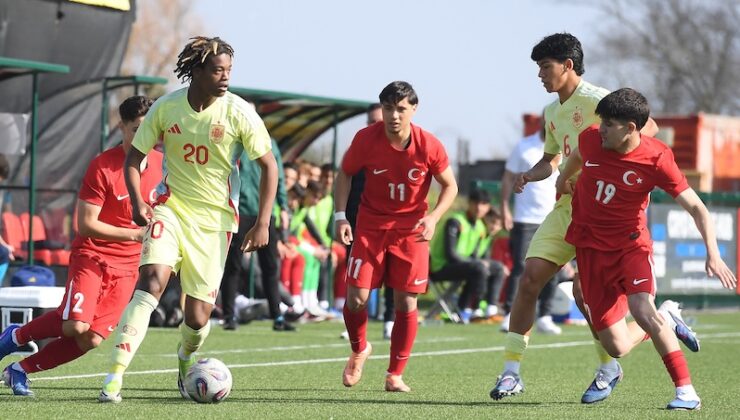 U17 Millî Takımımız İspanya İle Berabere Kaldı