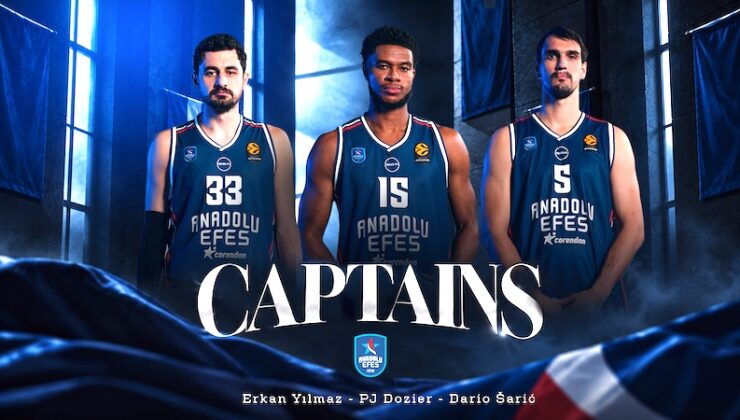 Anadolu Efes Yeni Kaptanlarını Açıkladı
