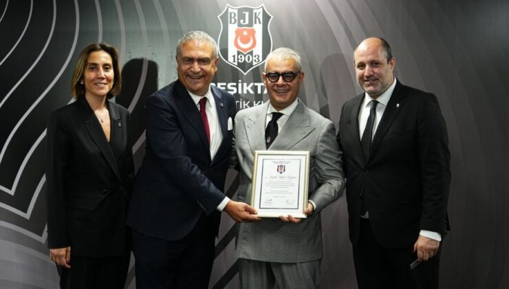 Beşiktaş’ta Divan Üyelerine Mazbata Töreni