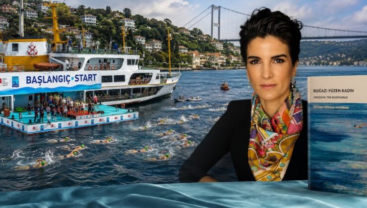 BOĞAZI YÜZDÜ VE KİTABINI YAZDI