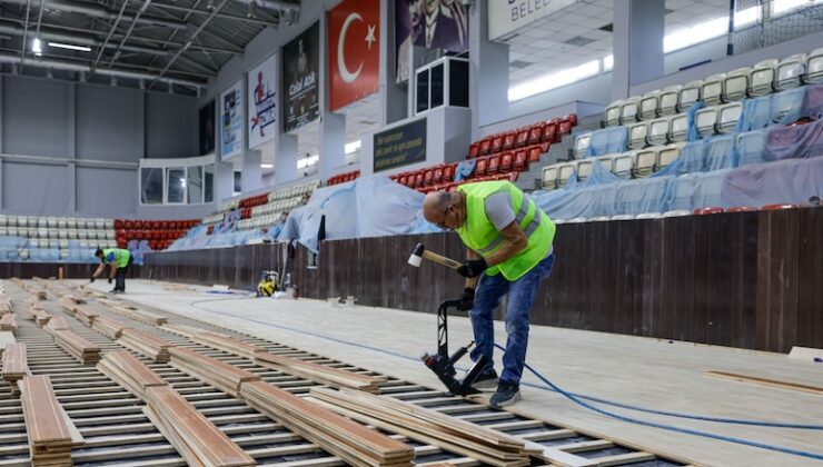 Celal Atik Spor Salonu FIBA Standartlarına Kavuşuyor