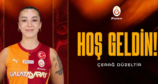 Çerağ Düzeltir Galatasaray Daikin’de