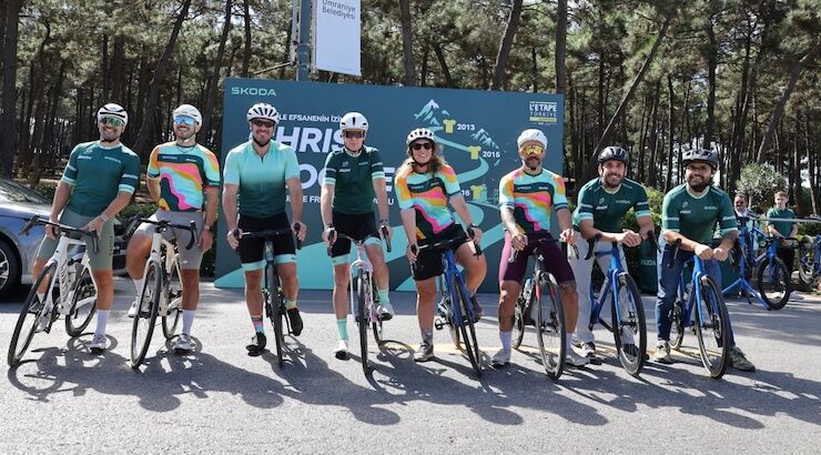 Chris Froome İstanbul’da Bisikletseverlerle Buluştu