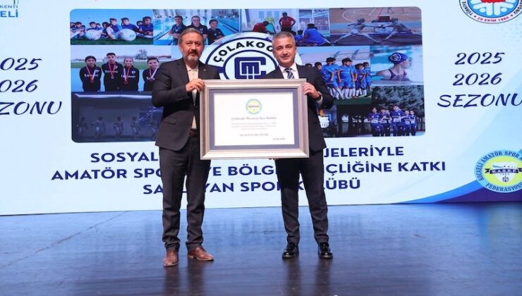 Çolakoğlu Metalurji’ye KASKF’den Başarı Plaketi
