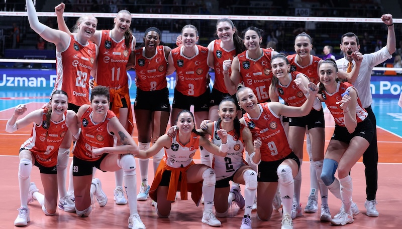 ECZACIBAŞI ŞAMPİYONLAR LİGİ’NDE