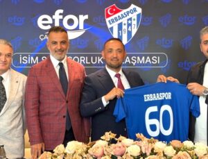Efor Çay Erbaaspor’a İsim Sponsoru Oldu