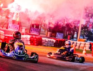 Kapadokya’da Işıklar Altında Karting Heyecanı
