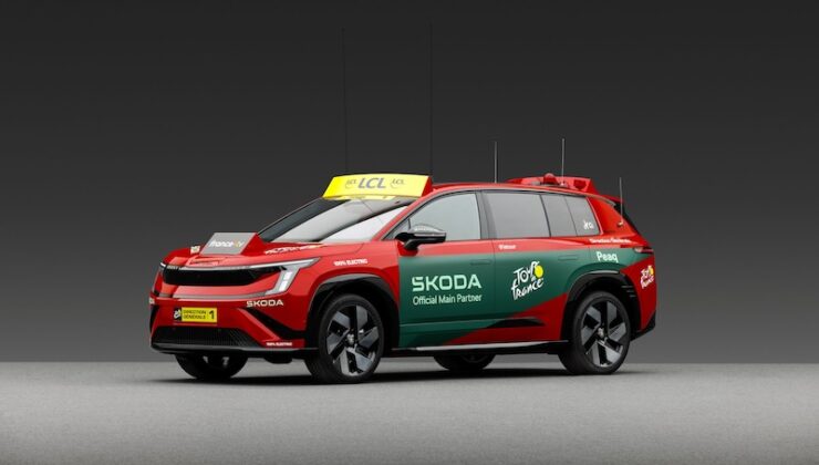 Škoda, Tour de France’ta Yeni Elektrikli Modellerini Tanıtacak