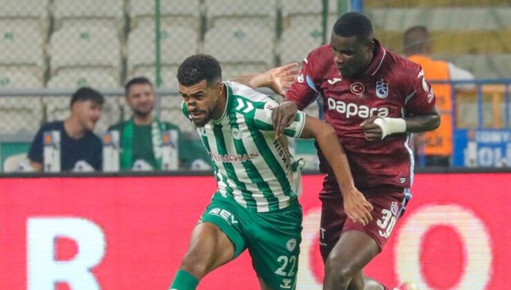 KONYA’DA TRABZONSPOR’A DARBE!