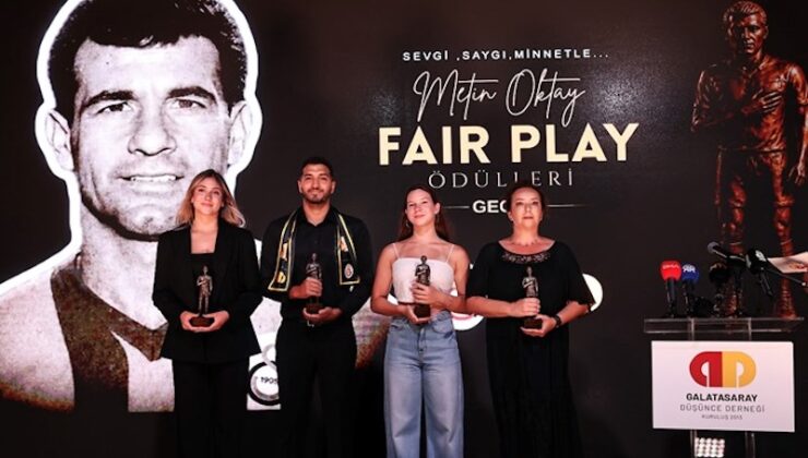METİN OKTAY’A FAIR PLAY VEFASI