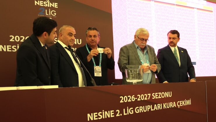 Nesine 2. Lig Grupları Ankara’da Belirlendi
