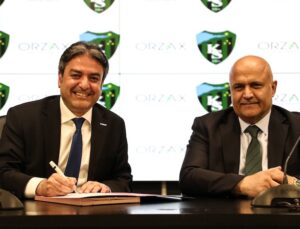 Orzax Kocaelispor’a Sponsor Oldu