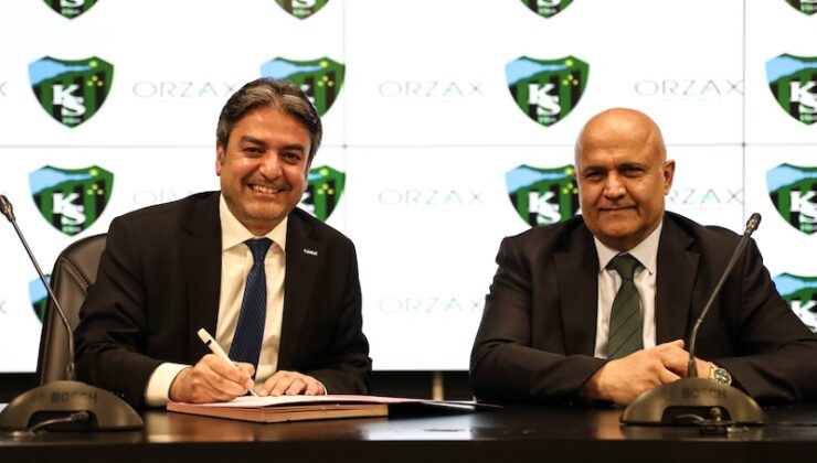 Orzax Kocaelispor’a Sponsor Oldu